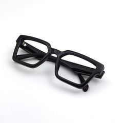 Bold Square Black Optical Frame